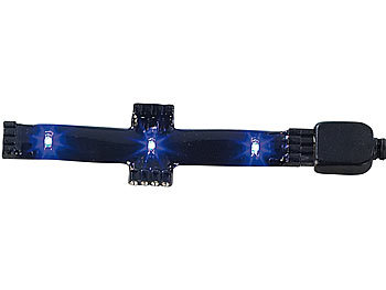 Lunartec SMD LED Crossverbindung- Blau