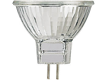 Lunartec Halogen-Spiegellampe 12 Volt, MR11/GU4, 28 Watt