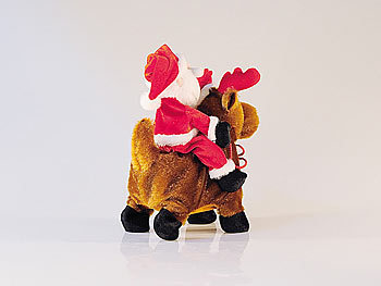 Playtastic Weihnachtsmann "Salto Claus" mit Rentier