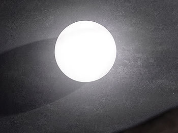 Lunartec Dimmbare LED-Effektkugel mit Fernbedienung