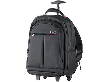Xcase 2in1-Trolley-Rucksack für Notebooks