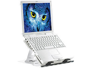 Laptop Ständer Aluminium: General Office Notebook-Ständer aus Aluminium, mit Drehteller