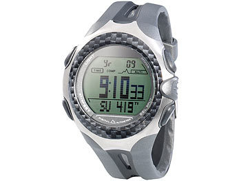 Semptec Outdoor-Armbanduhr für Trekking, Sport & Co.