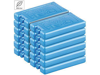 Kühlelemente: PEARL 12er-Set Kühlakkus mit je 200 g Füllung, für bis 12 Stunden Kühlung