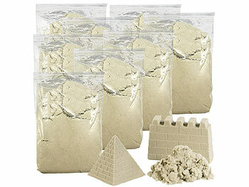 Magic Sand: Playtastic Kinetischer Sand grob, 8 kg 