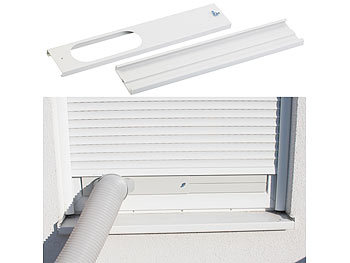 Rolladen Fensterblende: Sichler Rollladen-Fensterblende für Klimaanlagen, z.B. ACS-90 & -120.out