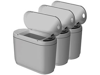 infactory Elektrischer Mülleimer: Abfalleimer mit Hand-Bewegungssensor und  Edelstahl-Korpus, 42 Liter (Abfalleimer mit Sensor)