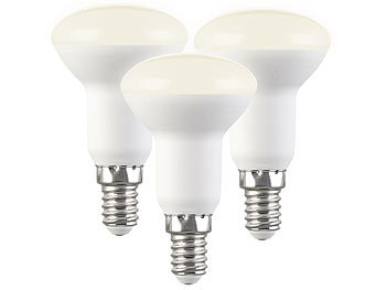 Leuchtmittel Birne E-14 Glühbirne 5 LED-Tropfen-Lampen E14 5W warmweiß 400lm 