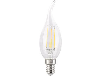 LED-Filament-Kerzen E14 (warmweiß)