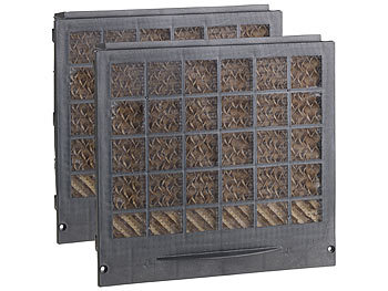 Luftreiniger Kühlung: Sichler 2er-Set Ersatzfilter für Design-Verdunstungs-Luftkühler LW-440