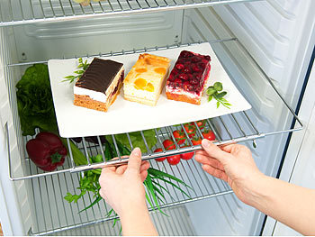 Rosenstein & Söhne Universal Gitter/-einlegeboden, für Kühlschrank/Gefrierfach