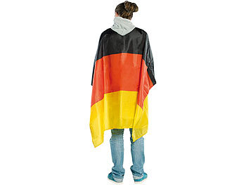 Fahne in den Deutschlandfarben