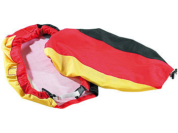 KFZ Autospiegelfahne Deutschland 2 Stk Flagge KFZ Aussenspiegelüberzug 