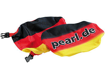 PEARL 8-teiliges Auto-Fanset "Deutschland"