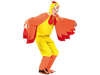 Tier-Karnevalskostüme: infactory Faschings-Kostüm "Funny Chicken", für Erwachsene bis 185 cm