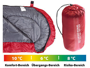 Outdoor-Schlafsack: PEARL Superleichter Sommer-Schlafsack, Deckenschlafsack: 210 x 75 cm