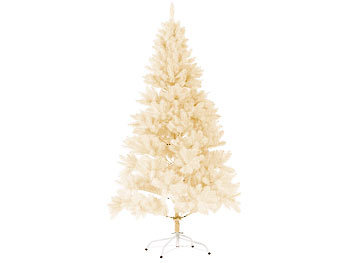 SHareconn 180cm Weihnachtsbaum künstlich Scharnier Weihnachtsbaum mit Beleuchtung 350 Warmweißen und Mehrfarbigen Lichtern,1397 Zweigspitzen und Faltbarem Metallständer,Pine Frucht Perfekte Dekoration 