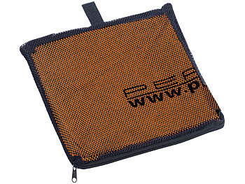 PEARL Extra saugfähiges Mikrofaser-Handtuch 80 x 40 cm, orange