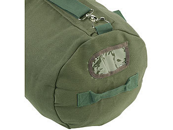 TLC Duffle L Bag 80L Seesack 90x30x30cm Canvas Tasche Reisetasche 100% Baumwolle 