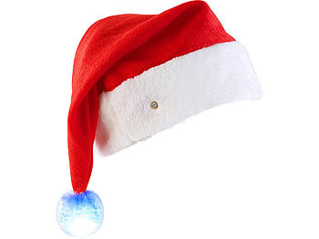 Weihnachtsmütze  Nikolausmütze Mütze Weihnachten mit Bommel 