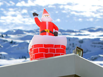 Aufblasbare Weihnachtsfiguren 180cm 240cm Weihnachtsmann Schneemann Santa 