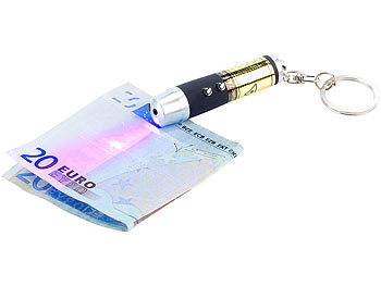 PEARL 3in1-Laserpointer mit UV-Licht und LED-Taschenlampe