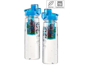 4 x Trinkflasche Tritan BPA frei Wasserflasche Wasser Flasche Sport Fitness