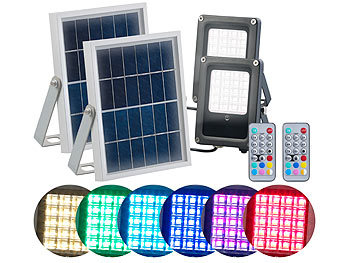 LED-Flutlichtstrahler Solar
