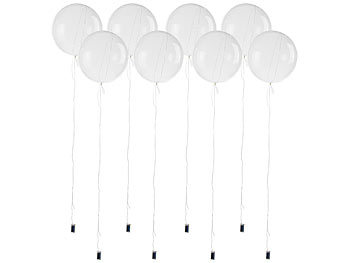 Ballon transparent LED