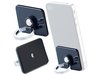 Callstel 2er-Set Mini-Ring-Ständer und -Halterung für Smartphones und Tablets