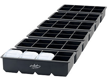 Stampo Per Cubetti Di Ghiaccio In Silicone, 37 Cubetti Esagonali Con Coperchio E Clip, Senza BPA, Per Cocktail E Whisky