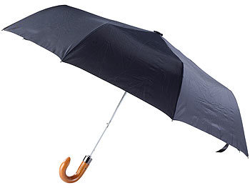 Carlo Milano Regenschirm mit Holzgriff