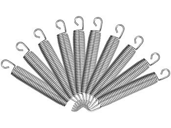 PEARL sports Federn für Trampolin, 10er-Set PEARL sports Trampoline