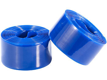 PEARL sports Pannenschutzeinlage für Fahrradreifen, 34 mm (blau)