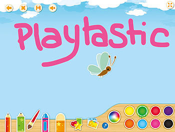 Playtastic Interaktiver Lernspiel-Stift für iPad - für 3 bis 9 Jahre