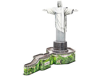 Kinder 3D Puzzle Spiele: Playtastic 3D-Puzzle "Cristo Redentor" in Rio de Janeiro, 22 Puzzle-Teile