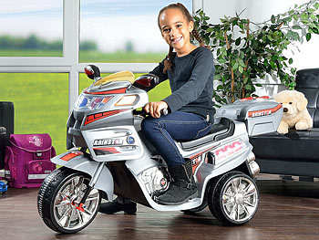 Playtastic Kindermotorrad mit Elektroantrieb inkl. Netzteil