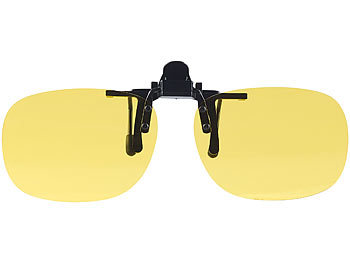 Brillen Nachtsicht-Brillenclip im Pilotenbrillen-Design polarisiert UV400 