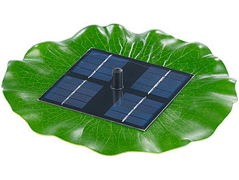 Solar-Springbrunnen für Garten