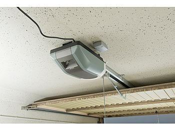 Lescars Garagentoröffner: WLAN-Garagentorantrieb für 15-m²-Tore, 1.000