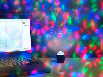 USB-Disco-Kugel-Lampen