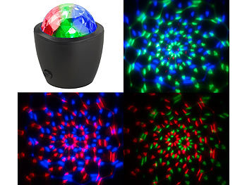 Hikeren Discolicht 50W, 18-LED-Lampenperlen LED-Magic-Ball-Licht -  Partybeleuchtung