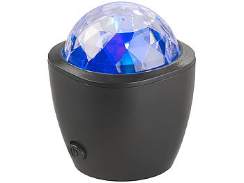 Mini-Discokugel-Licht, LED-Disco-Licht mit 5 Modi, LED-Disco-Leuchten USB-Ladestern-Projektorlicht