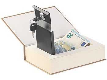 Buchsafe getarnte Geldkassette Buchkassette,Safe,Tresor,Buch,Gold,Euro,Silber 