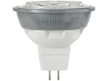 Luminea High-Power LED-Spot, 7 W, GU5.3, 500 lm, tageslichtweiß, 10-er Set