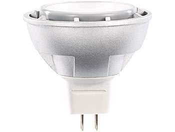 Luminea High-Power LED-Spot GU5.3 , 7W, 12V, tageslichtweiß, 500 lm, 4er-Set