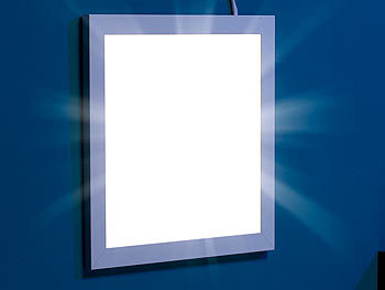 Lunartec LED Panel 30 x 30 cm, 30W, 6000K (tageslichtweiß), 2er-Set