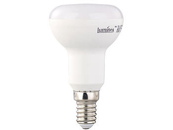 Luminea LED-Reflektor, R50, E14, 6 W, 6.400 K, 430 lm, tageslichtweiß, 4er-Set