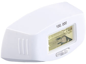 Licht-Aufsatz fÃ¼r IPL-Haarentferner IPL-100, 100.000 Lichtimpulse / Haarentferner