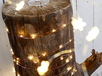 Shinar Solar Lichterkette 200 LED Leuchte 23 Meter solarbetriebene Kupferkabel Wasserdichte Lichterketten Innen Deko Lichter für Partys Garten Hochzeiten Aussen Dekoration,Warmweiß 